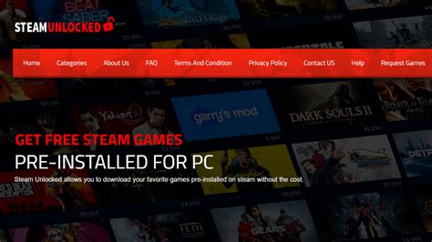 STEAMUNLOCKED » Free Steam Games Pre.